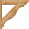 Ekena Millwork Funston Slat Rough Sawn Outlooker, Western Red Cedar, 8"W x 38"D x 38"H OUT08X38X38FST06RWR - alternate 3